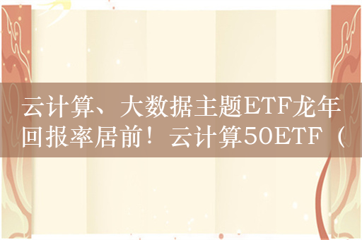 云计算、大数据主题ETF龙年回报率居前！云计算50ETF（516630）节后份额增长超45%