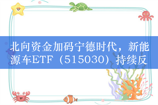 北向资金加码宁德时代，新能源车ETF（515030）持续反弹