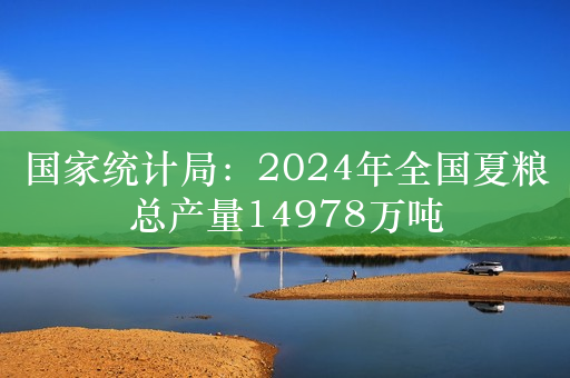 国家统计局：2024年全国夏粮总产量14978万吨