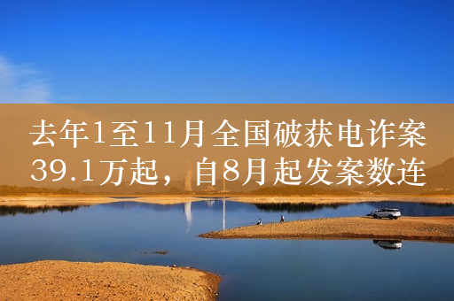 去年1至11月全国破获电诈案39.1万起，自8月起发案数连降