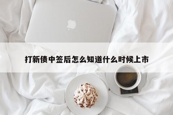 打新债中签后怎么知道什么时候上市