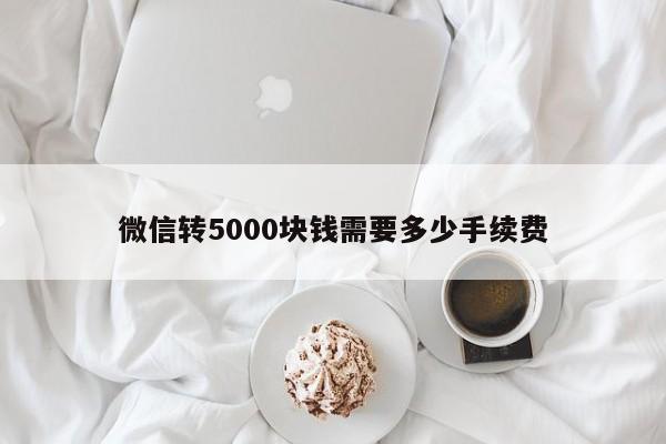 微信转5000块钱需要多少手续费