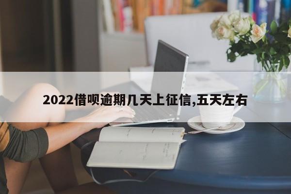 2022借呗逾期几天上征信,五天左右