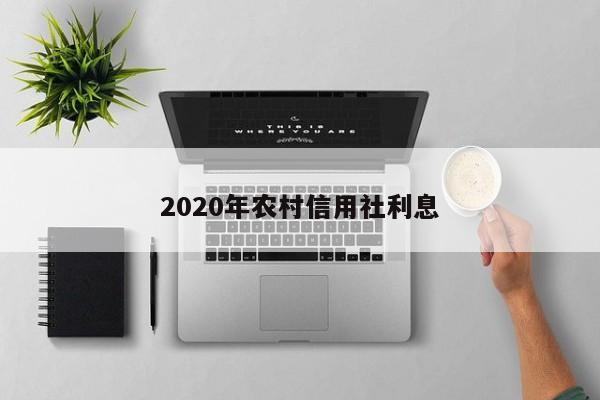 2020年农村信用社利息