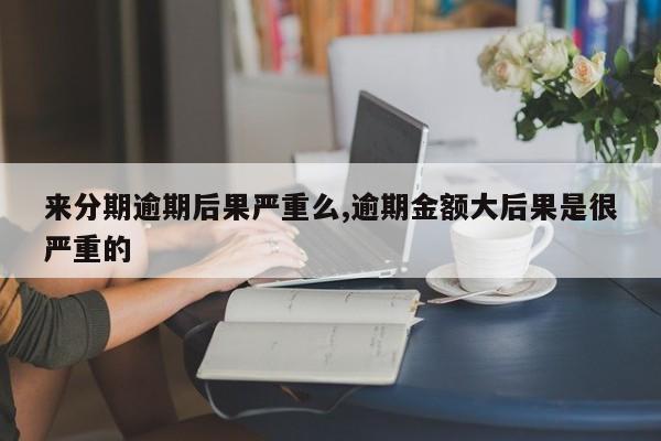 来分期逾期后果严重么,逾期金额大后果是很严重的